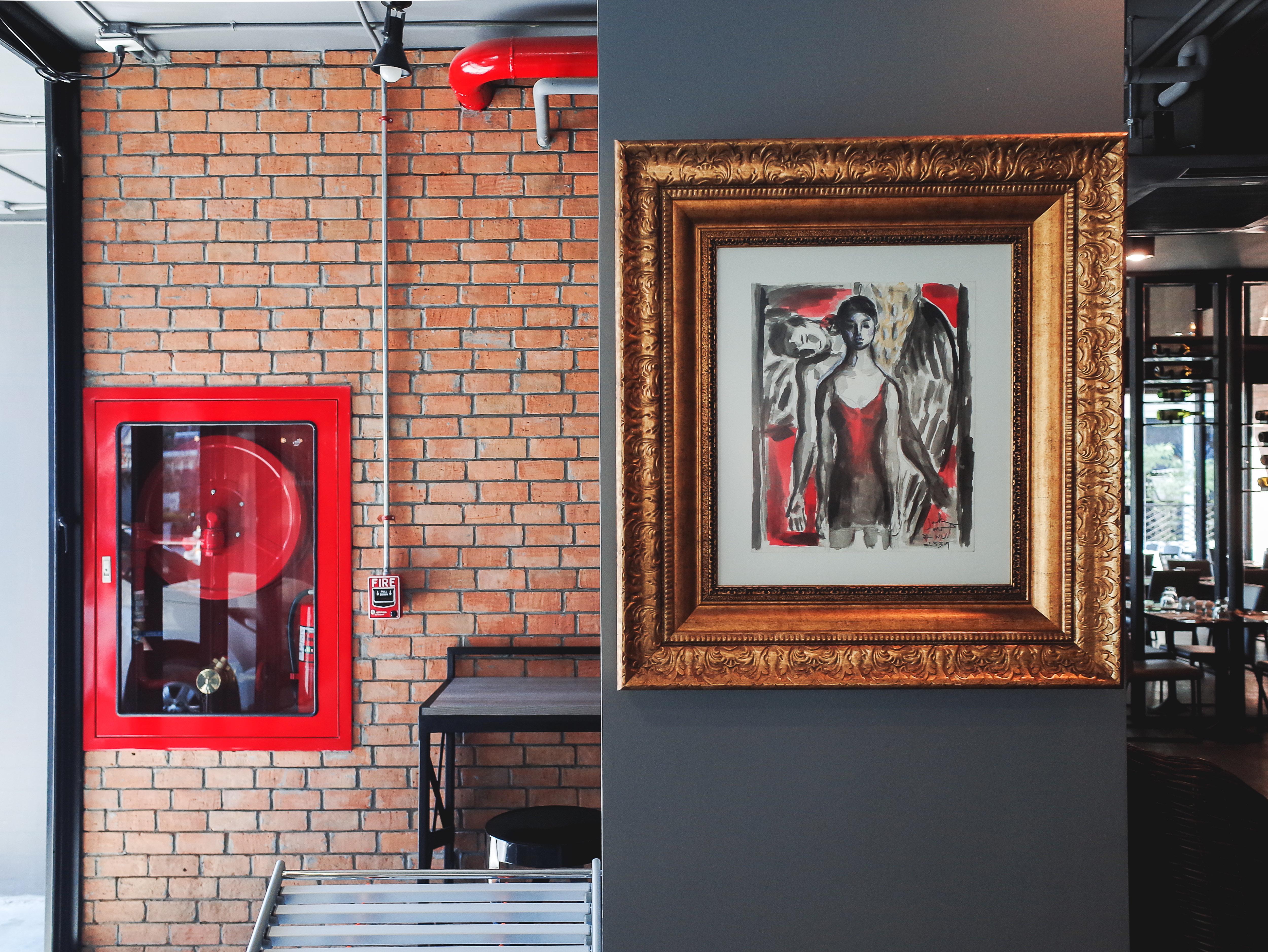 Art Mai Gallery Nimman Hotel Чиангмай Экстерьер фото The interior of the restaurant