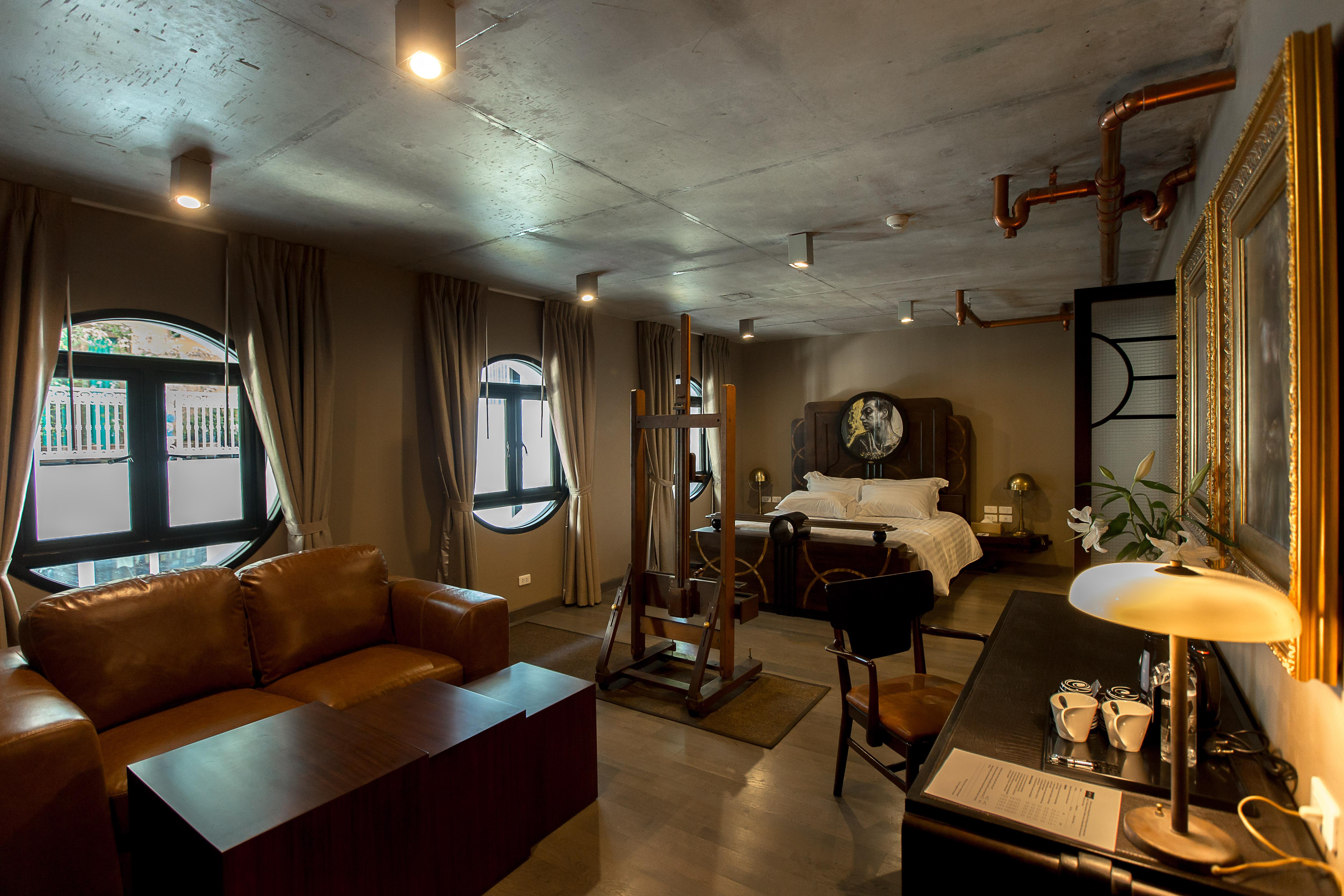 Art Mai Gallery Nimman Hotel Чиангмай Экстерьер фото The interior of a room at the hotel