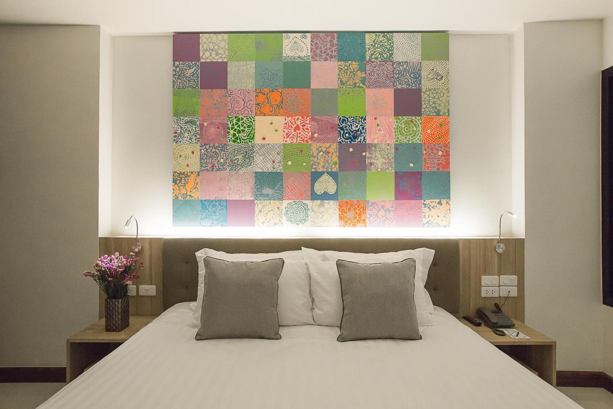 Art Mai Gallery Nimman Hotel Чиангмай Экстерьер фото A bedroom at the hotel